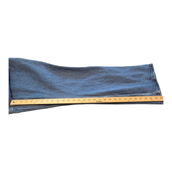 Abercrombie & Fitch Blue Straight Leg Jeans - Picture 12 of 13